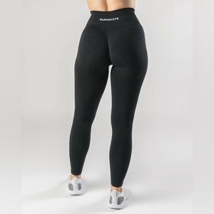 Alphalete Amplify Leggings in Black Marl size S.